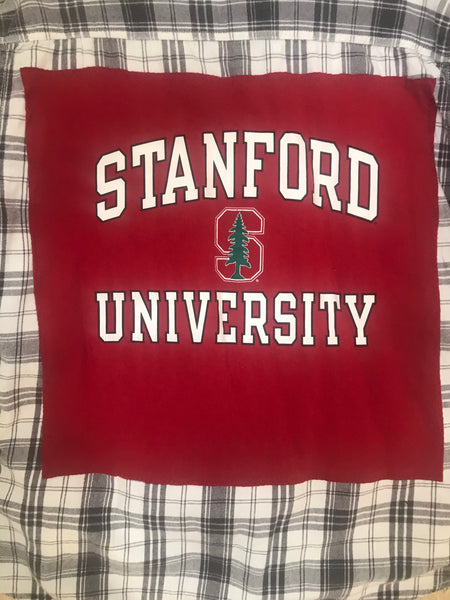 Stanford XL Stanford University T-shirt backed flannel