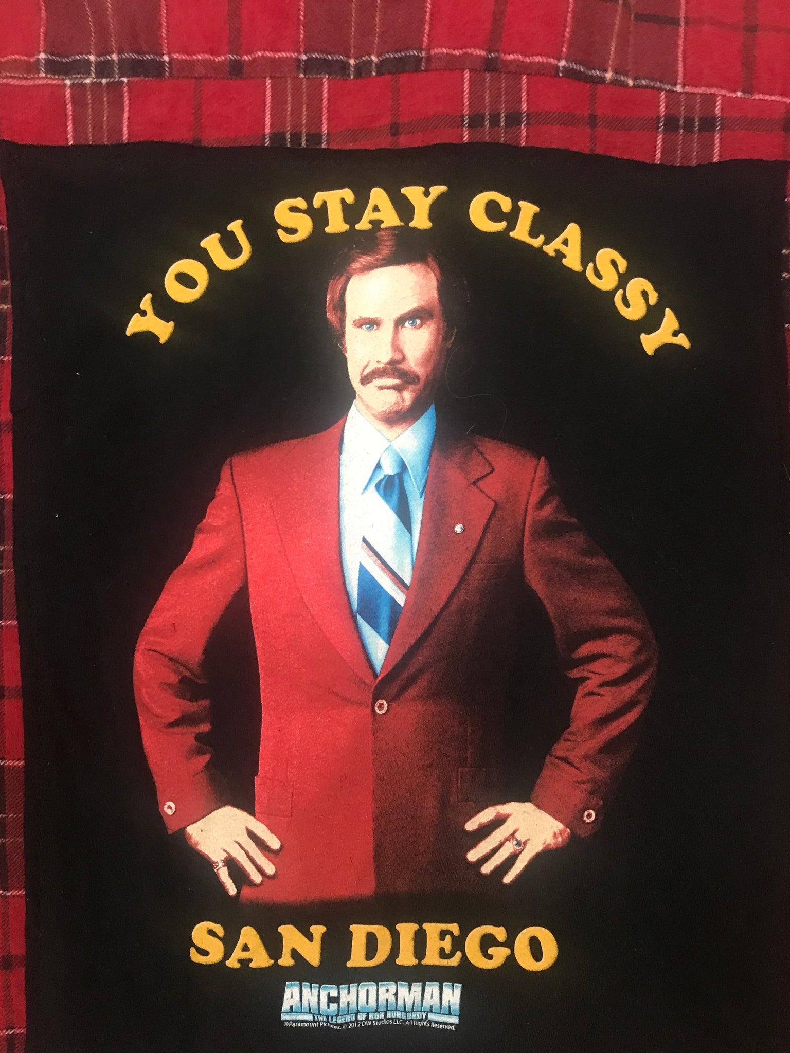 San Diego T-Shirt - You Stay Classy, Dark Chocolate / 2XL